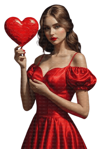 Mujer - San Valentin - Rubicat - фрее пнг