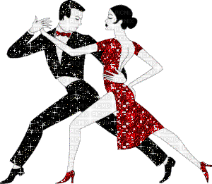 couple danseurs/ HD - GIF animasi gratis