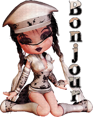 poupée - Безплатен анимиран GIF