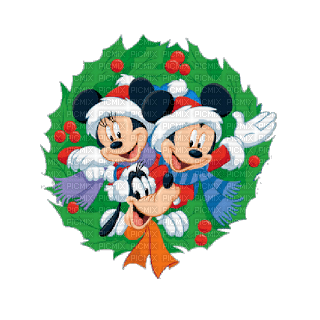 Kaz_Creations Disney Christmas Mickey & Friends - безплатен png