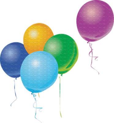 ballons - PNG gratuit