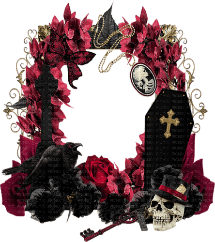 gothic frame by nataliplus - png gratis