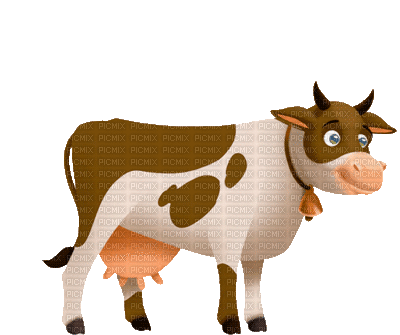 cow  by nataliplus - GIF animate gratis