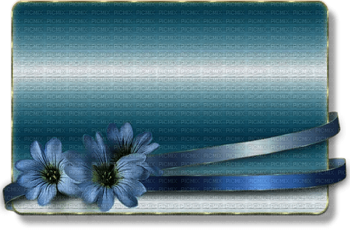 bg-background-blue--blå--flowers--blommor - PNG gratuit