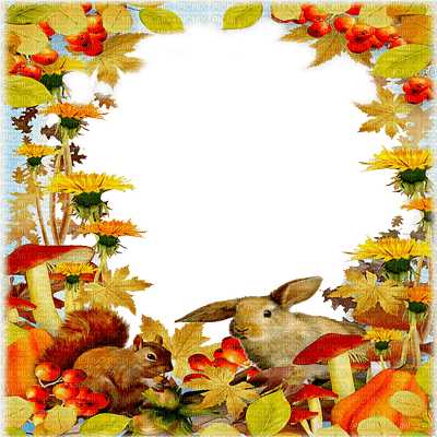 autumn frame by nataliplus - nemokama png