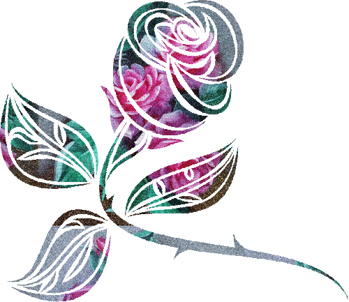 rózsa a rózsában - Gratis geanimeerde GIF