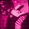 Rock On ! - Darmowy animowany GIF