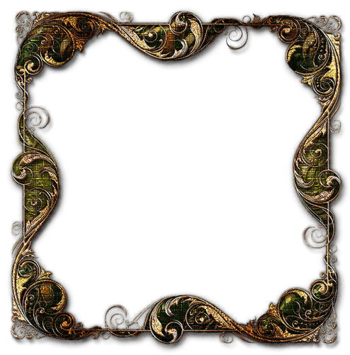Frame.Cadre.Gold.Deco.Victoriabea - darmowe png