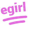 EGirl - PNG gratuit