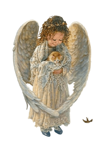 dolceluna vintage angel baby - фрее пнг
