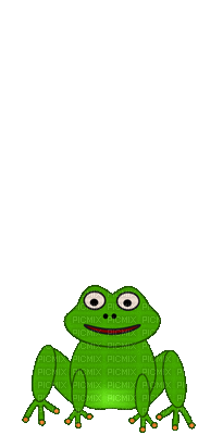 frog frosch grenouille  animal  gif  anime animated animation      tube   fun - GIF animé gratuit