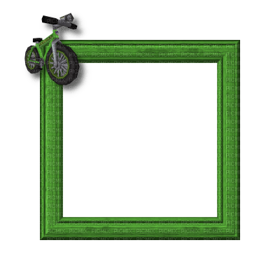 Small Green Frame - Free PNG