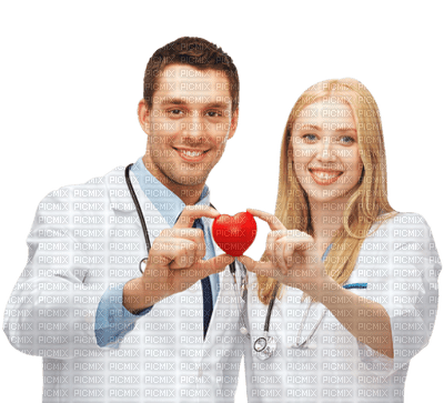 Kaz_Creations Couples Couple Doctors - gratis png