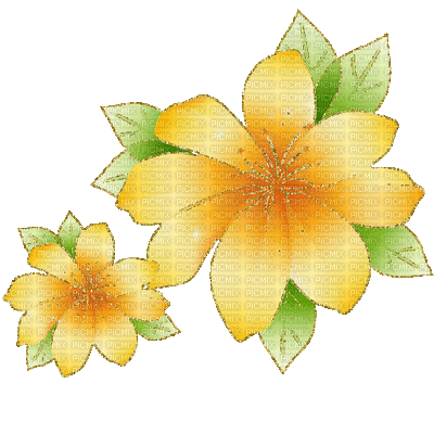 yellow flower - Free animated GIF