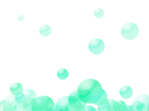 Mint Bubbles - безплатен png