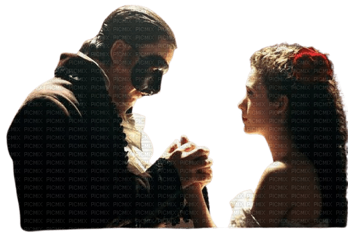 phantom of the opera couple - png grátis