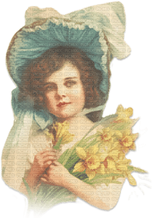 soave children girl vintage victorian spring - png grátis