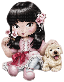 Cute Doll Jolie - PNG gratuit