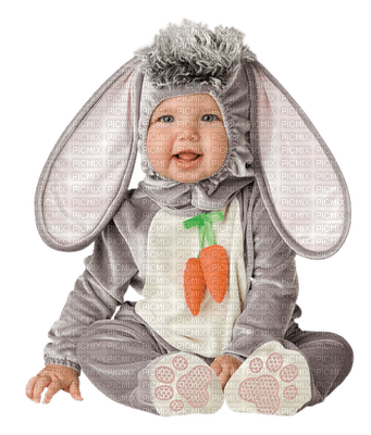 Kaz_Creations Baby Enfant Child Costume Easter - безплатен png