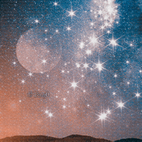 Y.A.M._Background stars sky - Darmowy animowany GIF