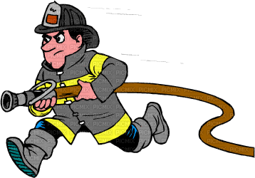 Kaz_Creations Fireman 🔥Firemen - GIF animado gratis