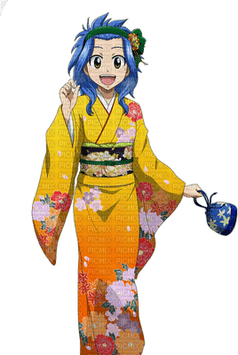 Levy fairy tail - gratis png