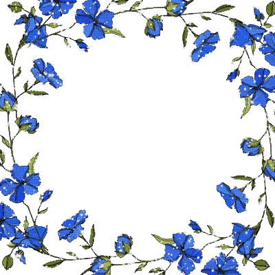 kikkapink summer frame flower animated - Bezmaksas animēts GIF
