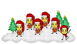 MMarcia gif emoji natal noel - GIF animate gratis