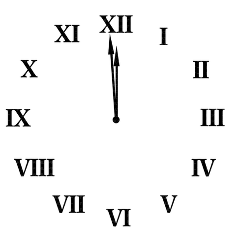 transparent clock - PNG gratuit