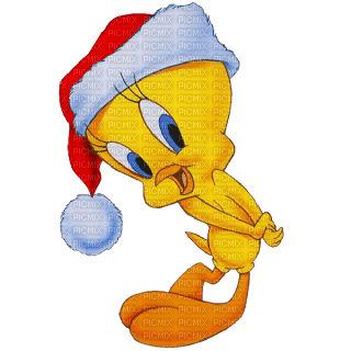 Kaz_Creations Cartoons Christmas 🎄 Tweety Pie - png gratuito