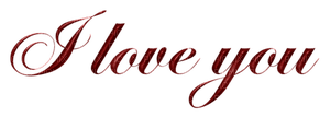 Kaz_Creations Logo Text I Love You - PNG gratuit