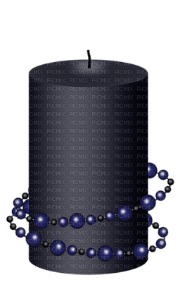 Candle, Candles, Bead, Beads, Deco, Purple - Jitter.Bug.Girl - PNG gratuit