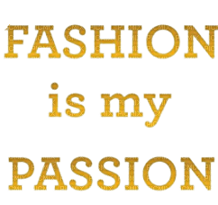Fashion Passion Text - Bogusia - Free PNG