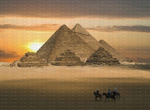 pyramids background - png ฟรี