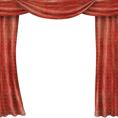 curtain rideau vorhang window fenster fenêtre  room raum espace chambre tube habitación zimmer theatre théâtre theater red - zdarma png