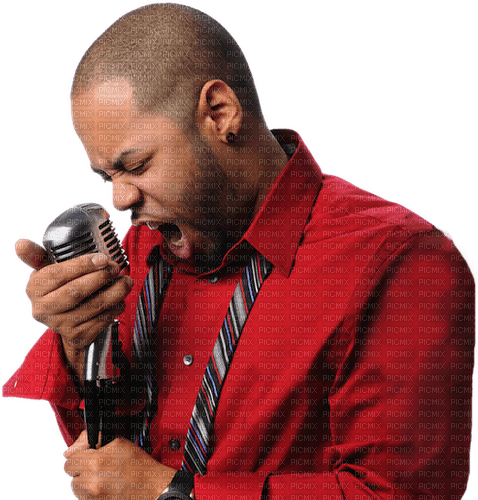 Kaz_Creations Man-Homme-Singing - δωρεάν png