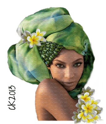 femme vert - Free PNG
