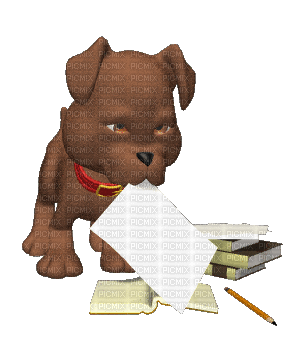 Kaz_Creations Animated Dog Pup - Nemokamas animacinis gif