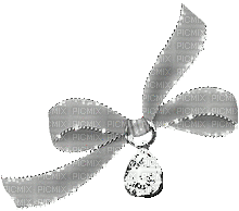 soave deco vintage animated bow jewelry black - GIF animé gratuit
