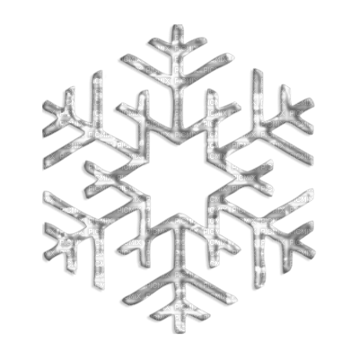 Tube décoration étoile de neige - ücretsiz png