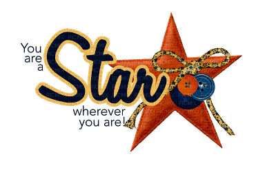 Kaz_Creations Text Quote Star - zadarmo png