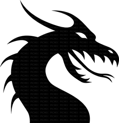 dragon shiloett - ilmainen png