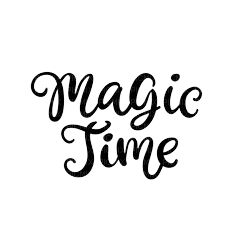 magic time kikkapink text - бесплатно png