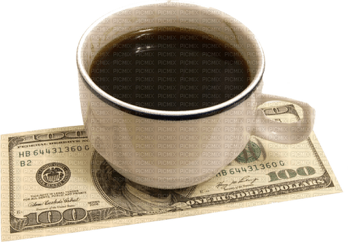 Coffee.Café.dollar.argent.Victoriabea - Free PNG