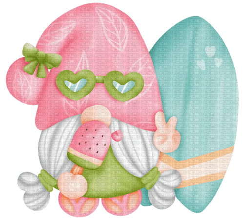 kikkapink gnome summer - 免费PNG