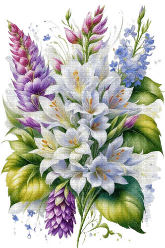 Flores- Rubicat - png grátis