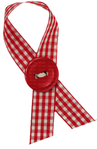 Ribbon.Button.White.Red - Free PNG