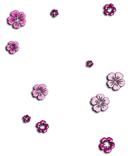 Flowers Pink - darmowe png