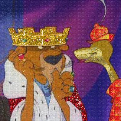 Prince John and Sir Hiss - 無料のアニメーション GIF
