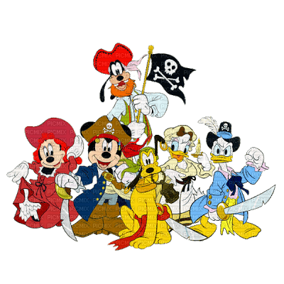 Kaz_Creations Disney Halloween Mickey & Friends - безплатен png